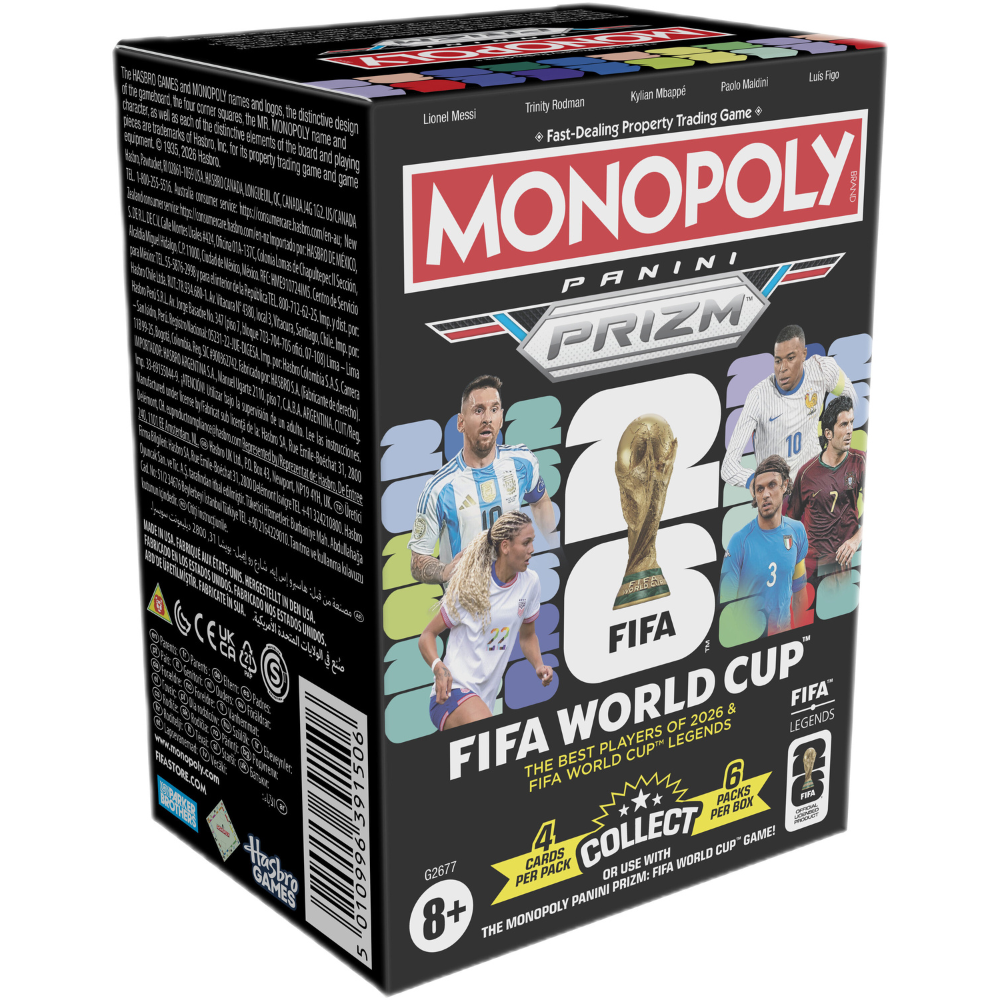 Panini Prizm Monopoly 2026 World Cup Value Box