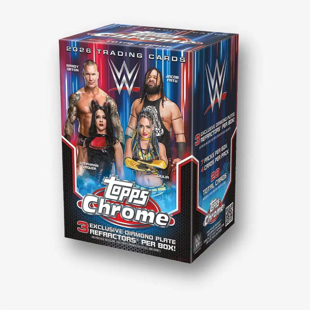 Topps Chrome 2026 WWE Value Box