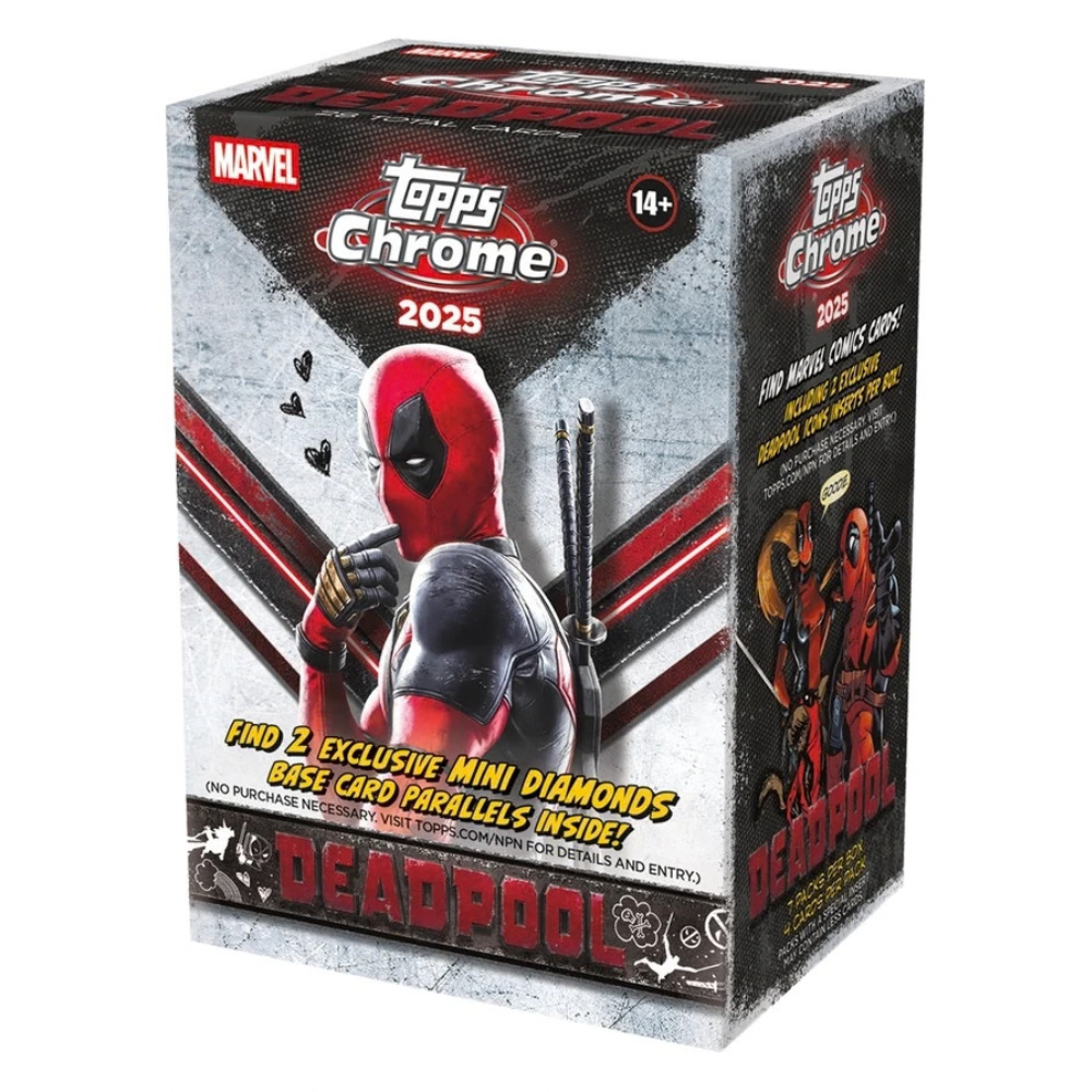 Topps Chrome Deadpool 2025 Value Box
