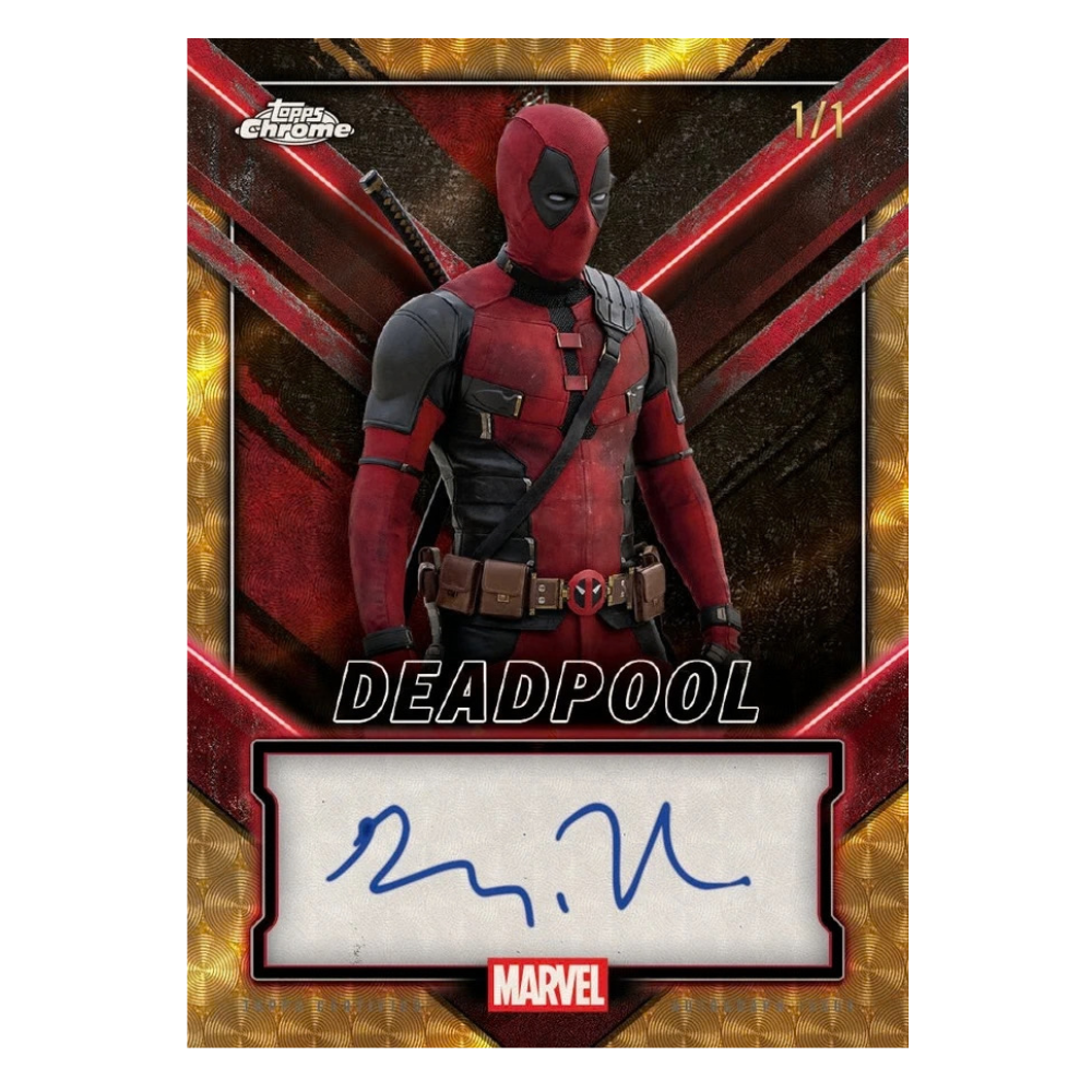 Topps Chrome Deadpool 2025 Value Box