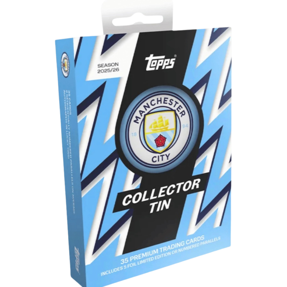 Topps Manchester City Collector Tin 25/26