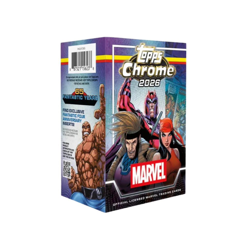 Topps Chrome Marvel 2026 Value Box