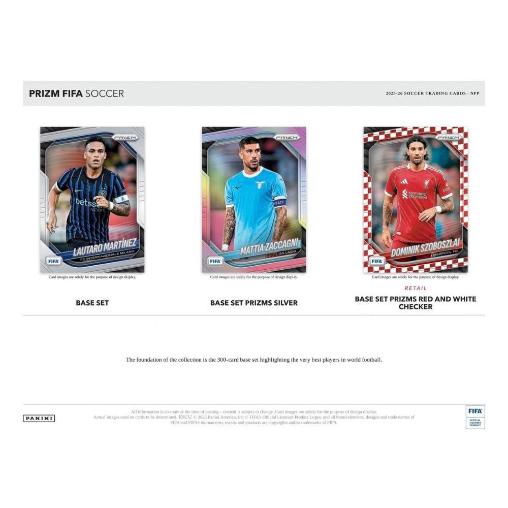 Panini Prizm FIFA 2026 Retail Box