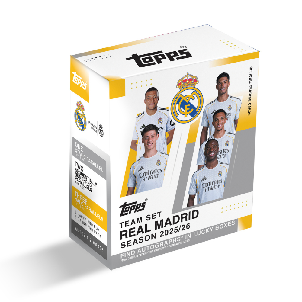 Topps Real Madryt team set 25/26